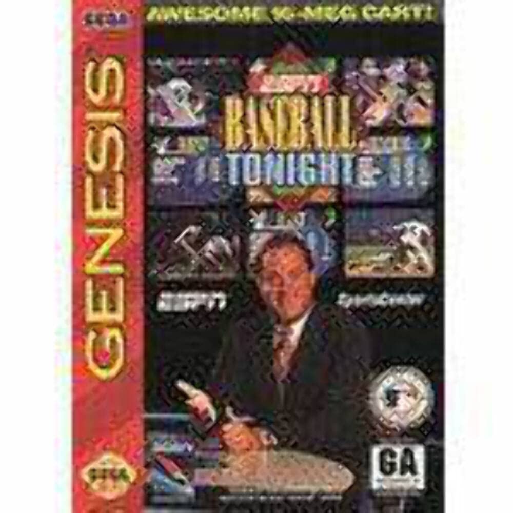 ESPN Baseball Tonight For Sega Genesis Vintage Sports