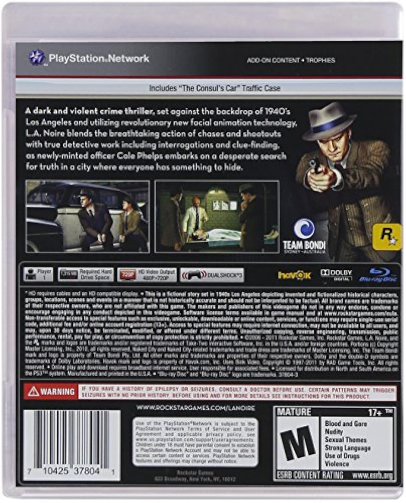Image 3 of LA Noire For PlayStation 3 PS3