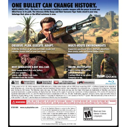 Image 3 of Sniper Elite III Standard Edition For PlayStation 3 PS3 Shooter
