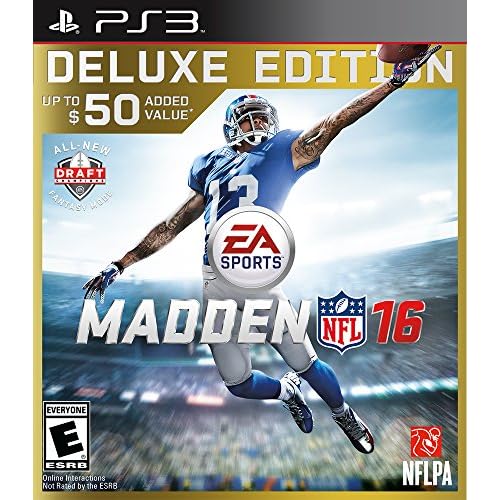 Image 0 of Madden NFL 16 Deluxe Edition For PlayStation 3 PS3 Football