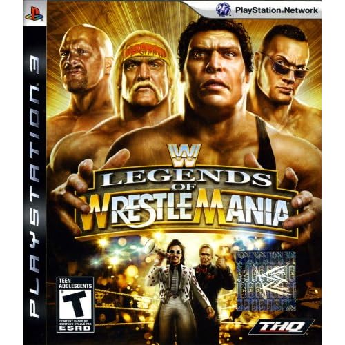 WWE Legends Of Wrestlemania For PlayStation 3 PS3 Wrestling
