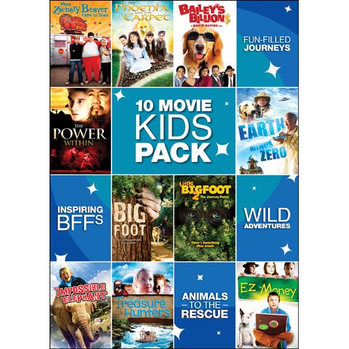 10-MOVIE Kids Pack On DVD With Matt McCoy Movie