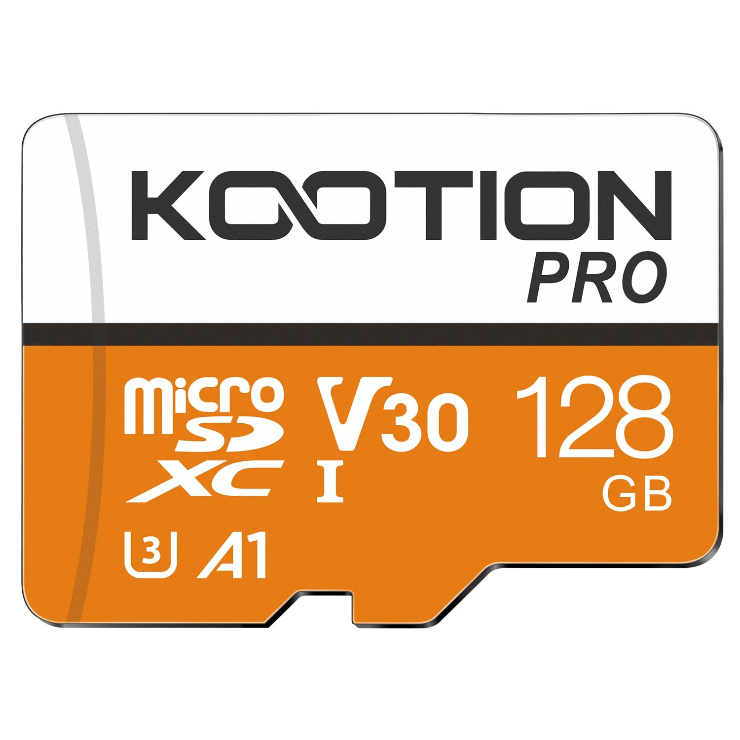 Kootion 128GB Micro SDXC UHS-I U3 V30 A1 Memory Card High Speed Tf Card For Phon