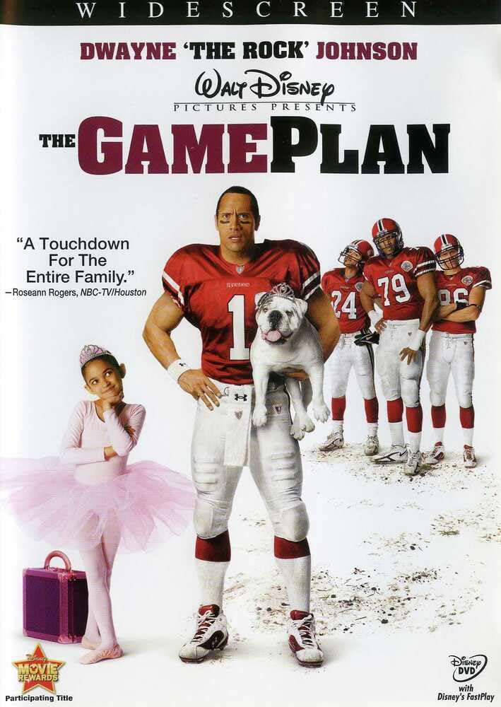Image 0 of Game Plan On DVD With Dwayne Johnson And Morris Chestnut 