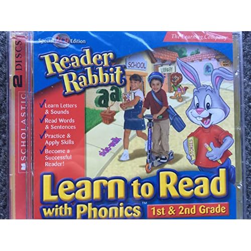 Image 0 of Reader Rabbit Learn To Read With Phonics 1st And 2nd Grade Software