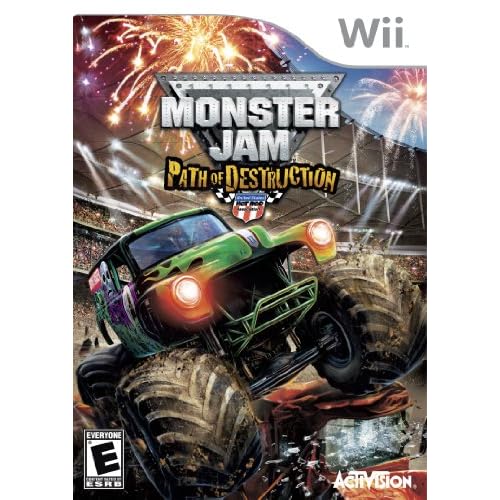 Monster Jam: Path Of Destruction For Wii Flight