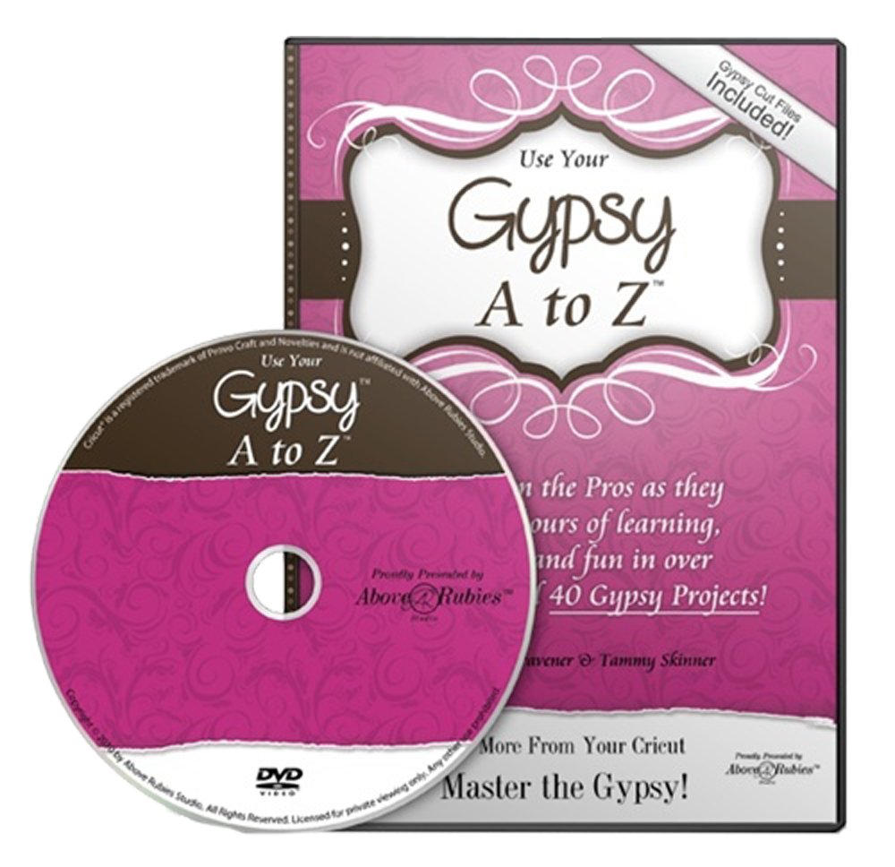 Image 0 of Gypsy A To Z Instruct For Cricut Cartridge Machine On DVD TV Series