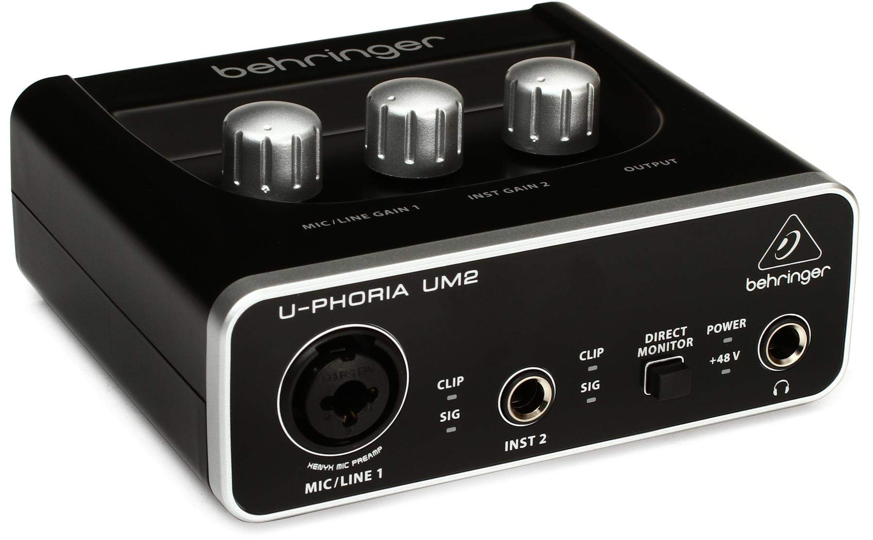 Behringer U-Phoria UM2 Audiophile Preamplifier For Recording