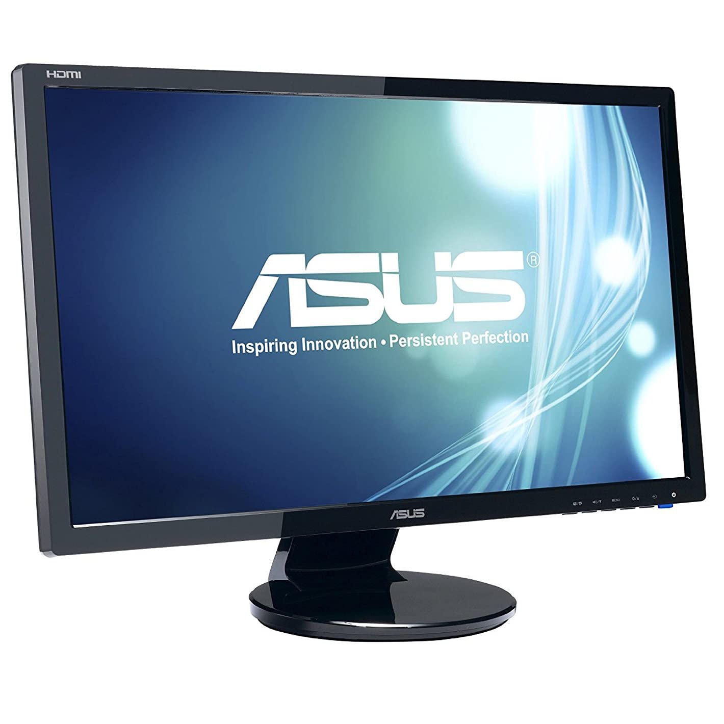 ASUS VE247H 23.6 Inch Monitor Full HD 1920X1080 2MS HDMI DVI-D VGA Back-Lit LED 