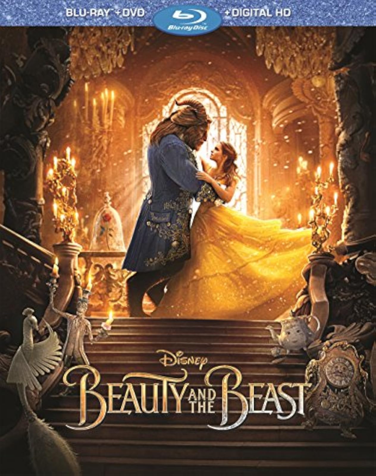 Beauty And The Beast 2017 On Blu-Ray With Emma Watson Emma Thompson