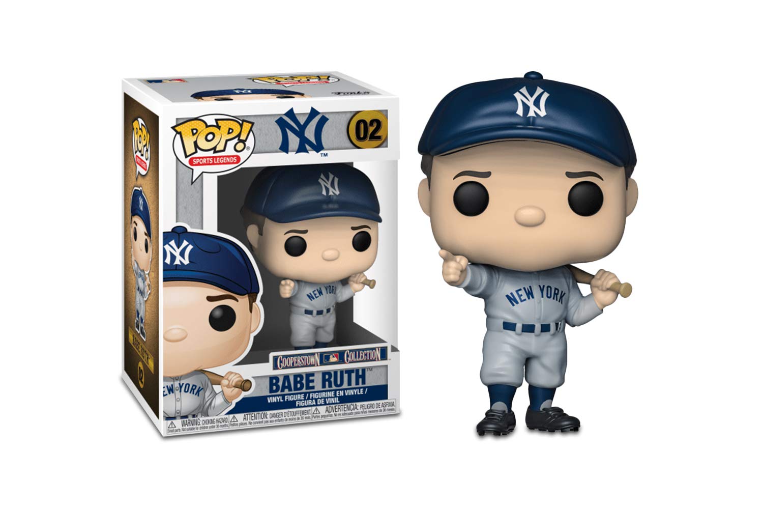 Funko Pop Sports: 02 Babe Ruth Collectible