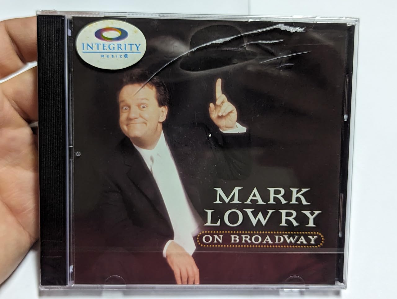 Mark Lowry On Broadway By Mark Lowry Performer On Audio CD Album Black