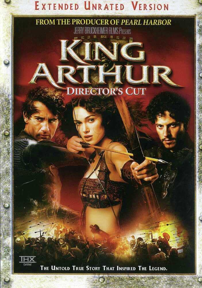 King Arthur Director's Cut Widescreen On DVD With Clive Owen Keira