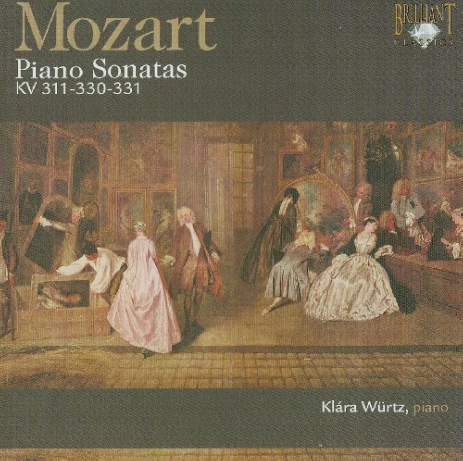 Image 0 of Sonates Pour Piano KV31 By Mozart Wa On Audio CD Classical 2008 Album