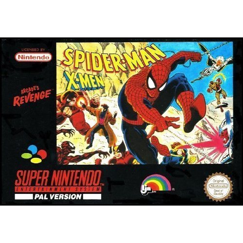 Spider-Man/x-Men: Arcade's Revenge For Super Nintendo SNES