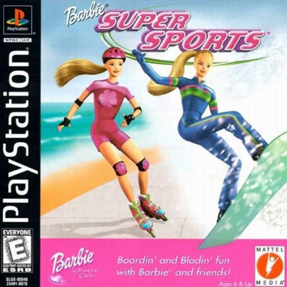 Barbie Super Sports For PlayStation 1 PS1