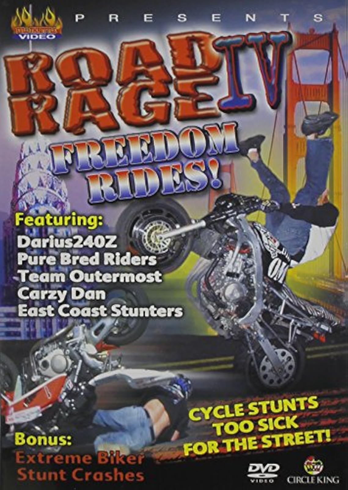 Road Rage Vol 4: Freedom Rides On DVD 