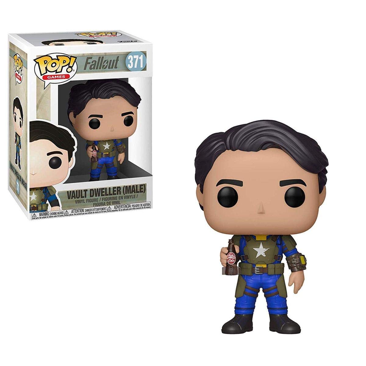 Image 0 of Funko Pop! Games: 371 Fallout Vault Dweller Male Collectible