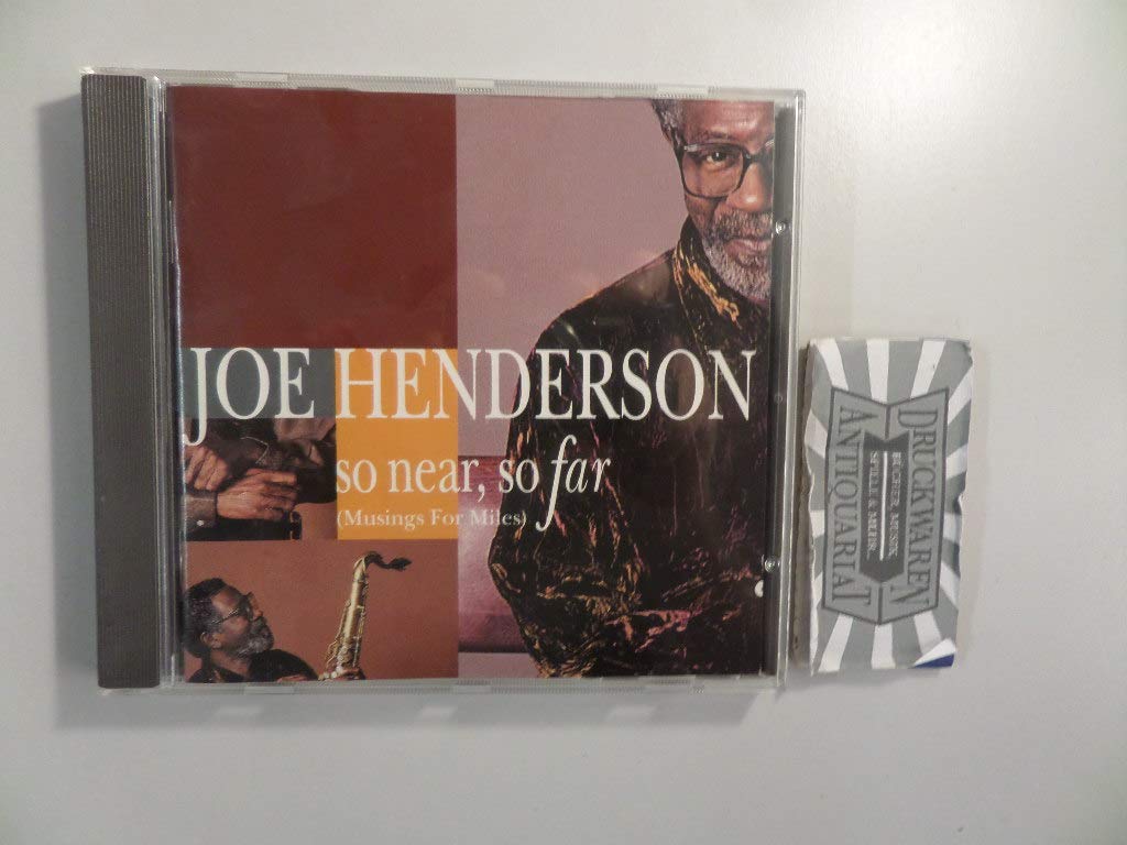 Image 0 of So Near So Far By Joe Henderson On Audio CD Album Black 2006