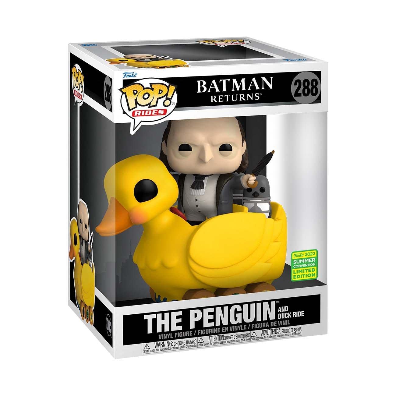Funko Pop! 288 Batman Returns Penguin And Duck Ride Shared Sticker 202