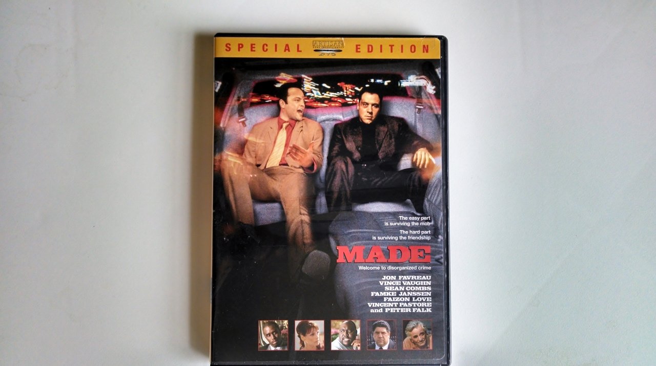 Made On DVD With Jon Favreau Vince Vaughn Comedy