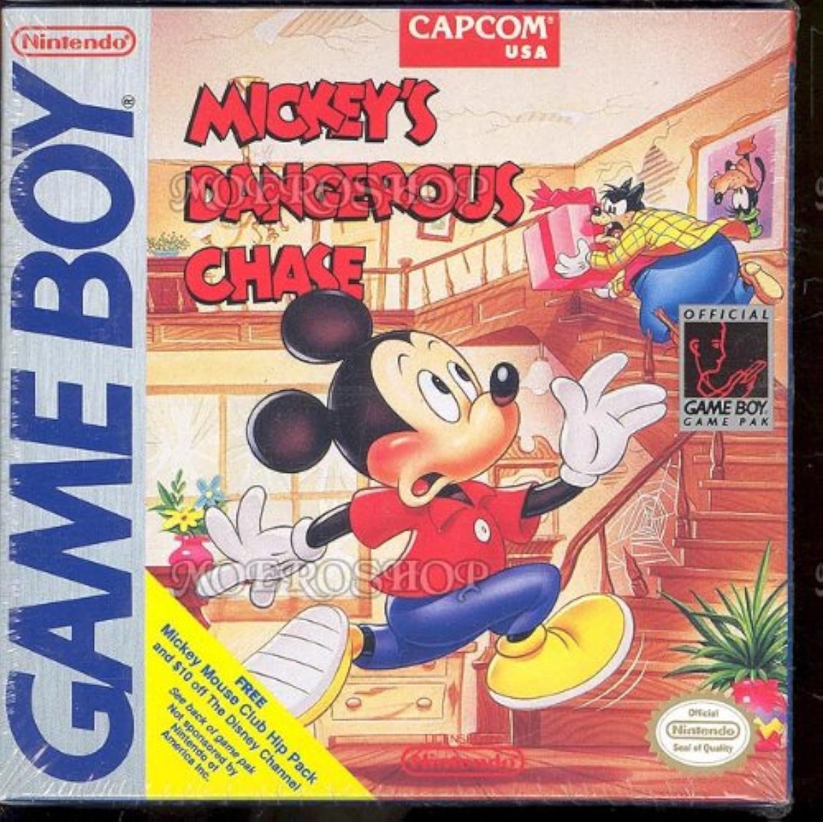 Mickey's Dangerous Chase On Gameboy