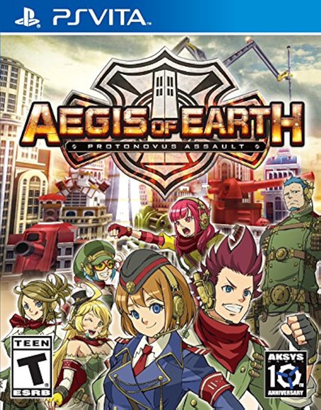 Aegis Of Earth: Protonovus Assault PlayStation Vita For Ps Vita RPG