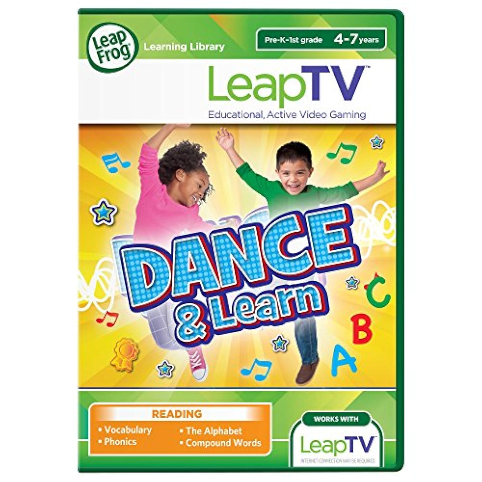 Leapfrog Leaptv Dance And Learn Educational Active Video Game For Leap