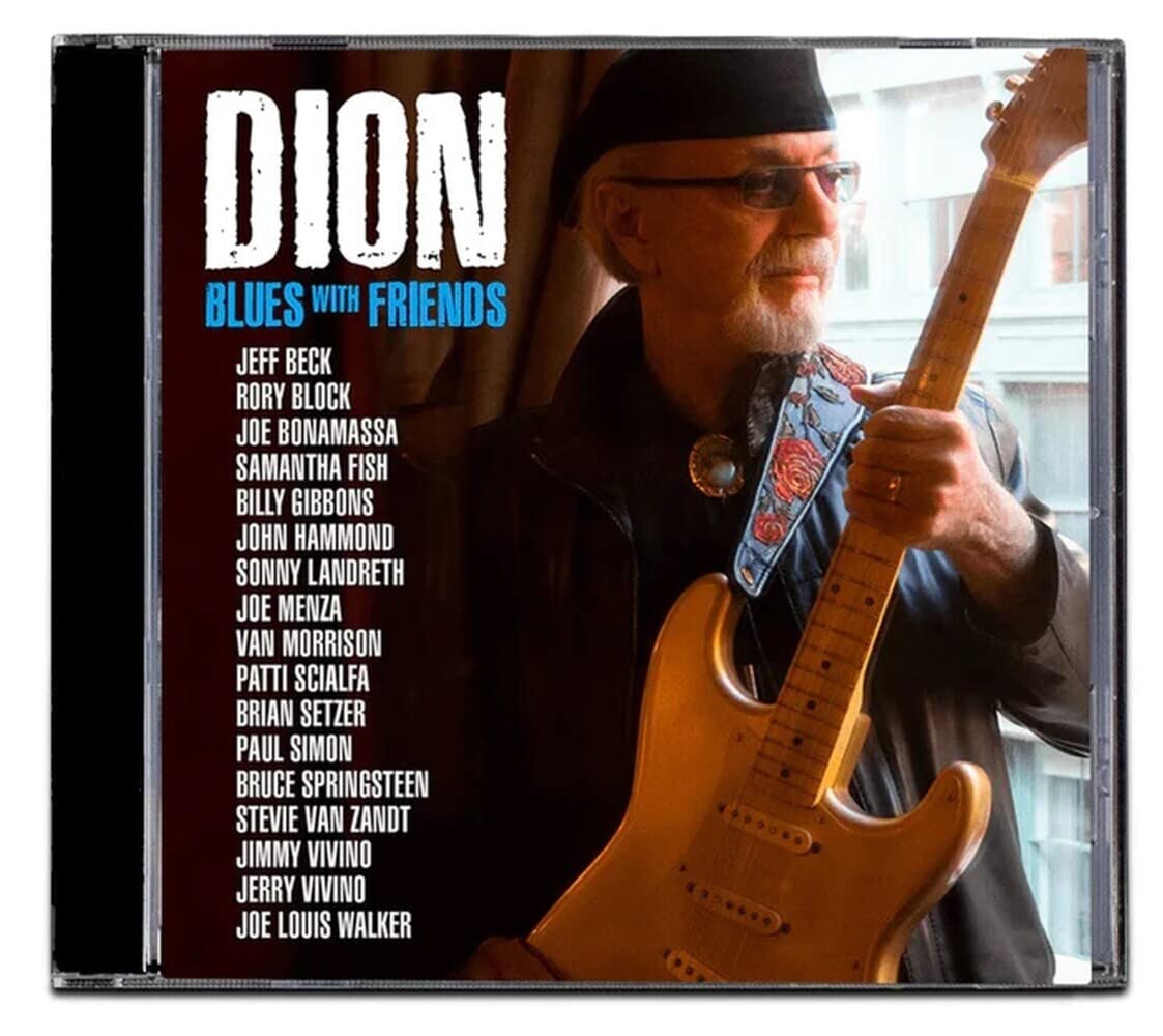 Image 0 of Blues With Friends By Dion On Audio CD Album Black 2020