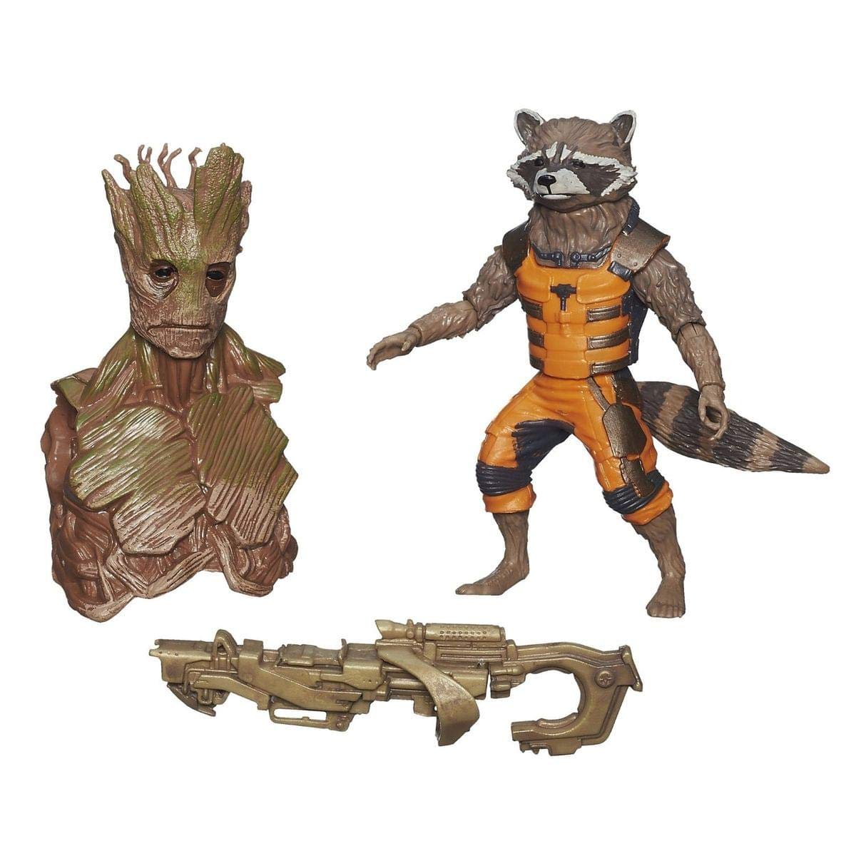 Image 0 of Marvel Guardians Of The Galaxy Rocket Raccoon Figure 6-Inch Collectible