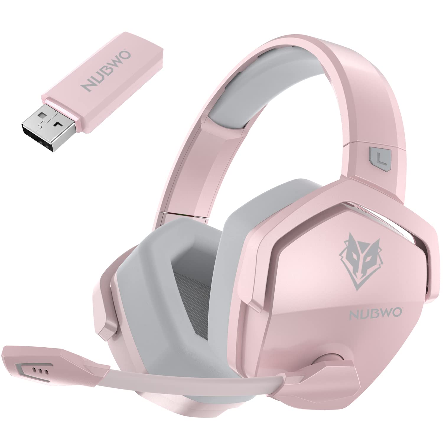 Nubwo G06 Dual Wireless Gaming Headset With Mic For PS5 PS4 PC Mobile