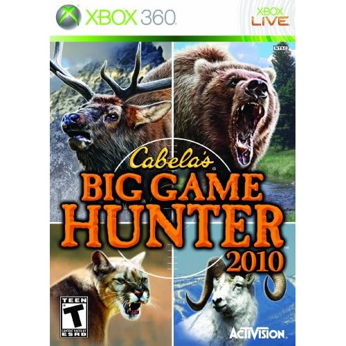 Cabela's Big Game Hunter Game Only For Xbox 360 Shooter
