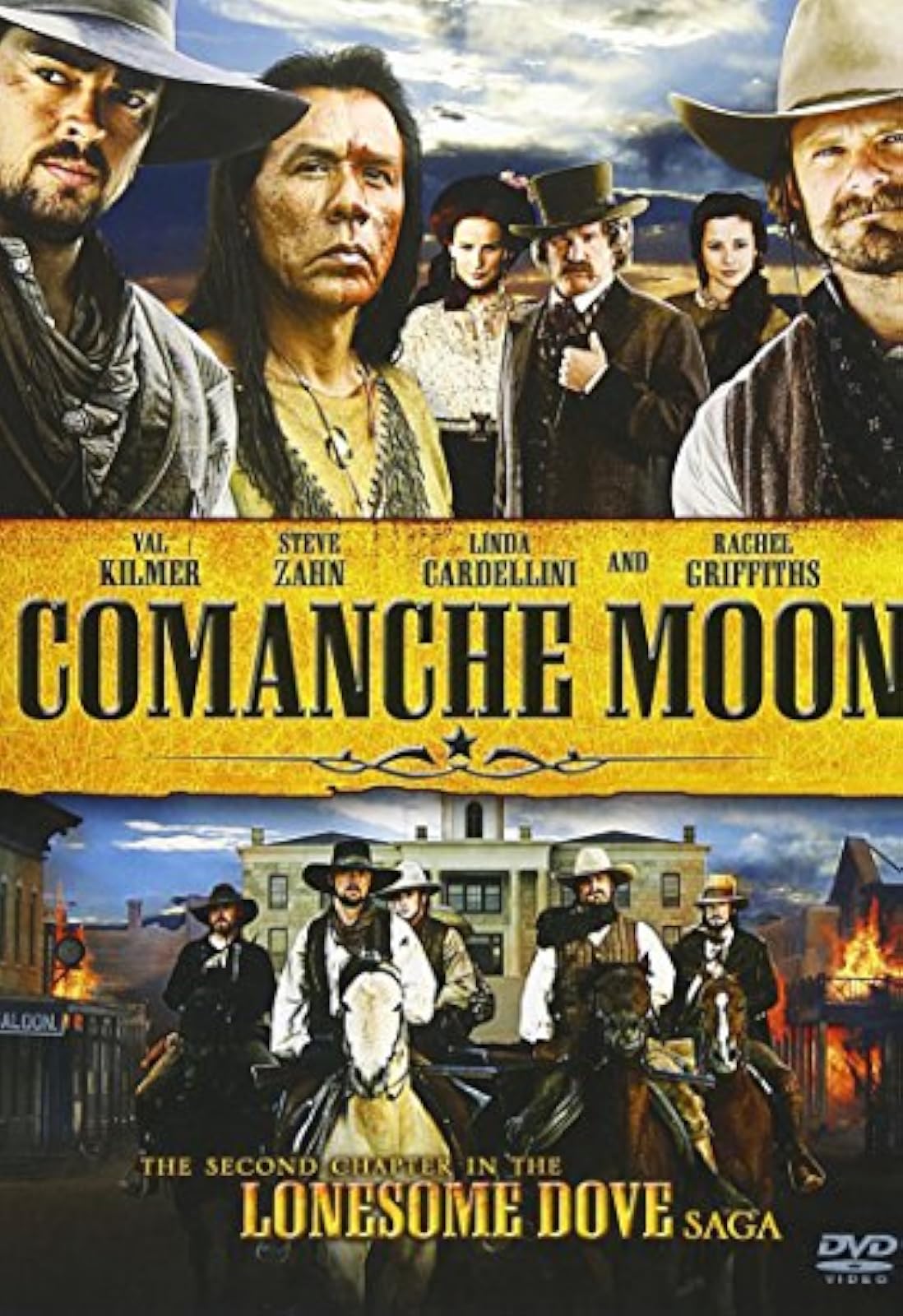 Image 0 of Comanche Moon 2nd Chapter In The Lonesome Dove Saga On DVD With Val