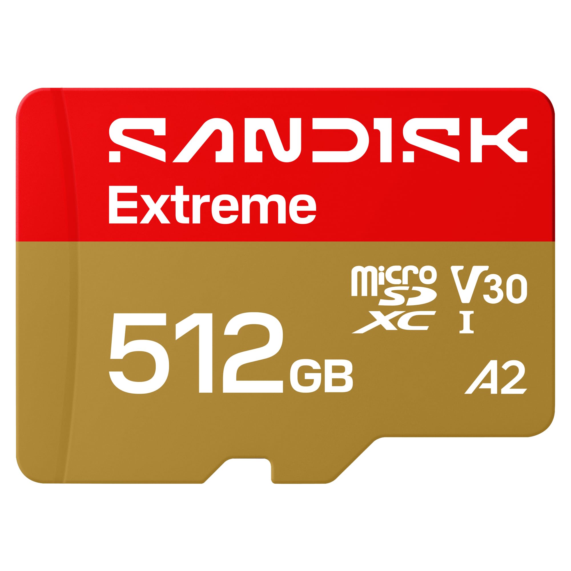 SanDisk 512GB Extreme MicroSD UHS-I Card Up To 245MB/S Read Speed And 