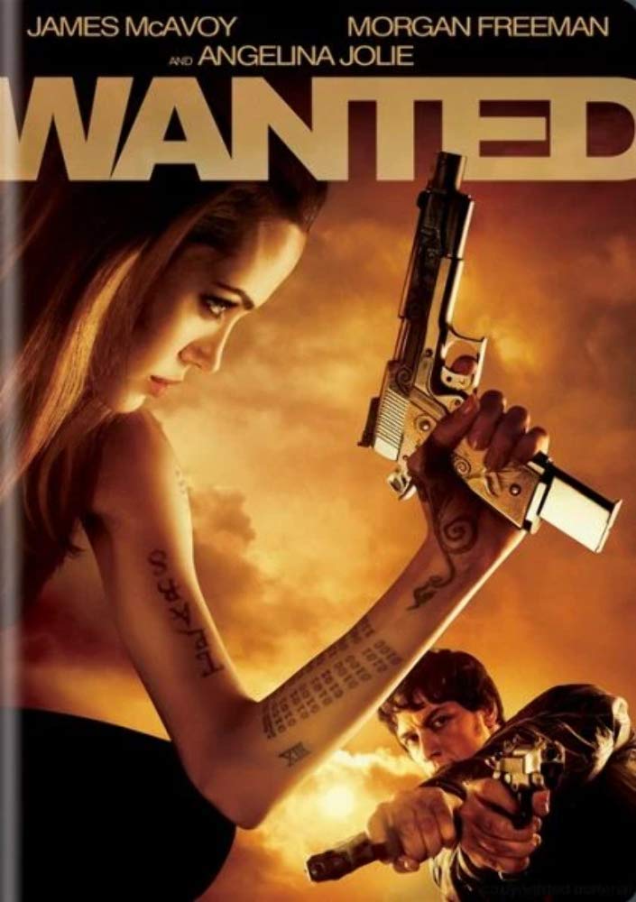 Wanted Single-Disc Widescreen On DVD With James McAvoy Angelina Jolie