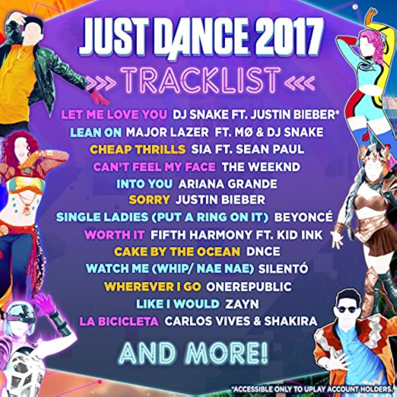 Image 3 of Just Dance 2017 For Wii U Music