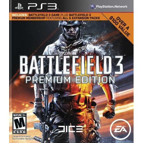 Battlefield 3 Premium Edition For PlayStation 3 PS3 Shooter