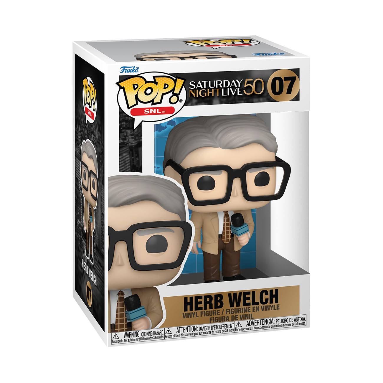 Image 0 of Funko Pop Snl: 07 Saturday Night Live 50th Anniversary Ed Grimley Herb Welch Col