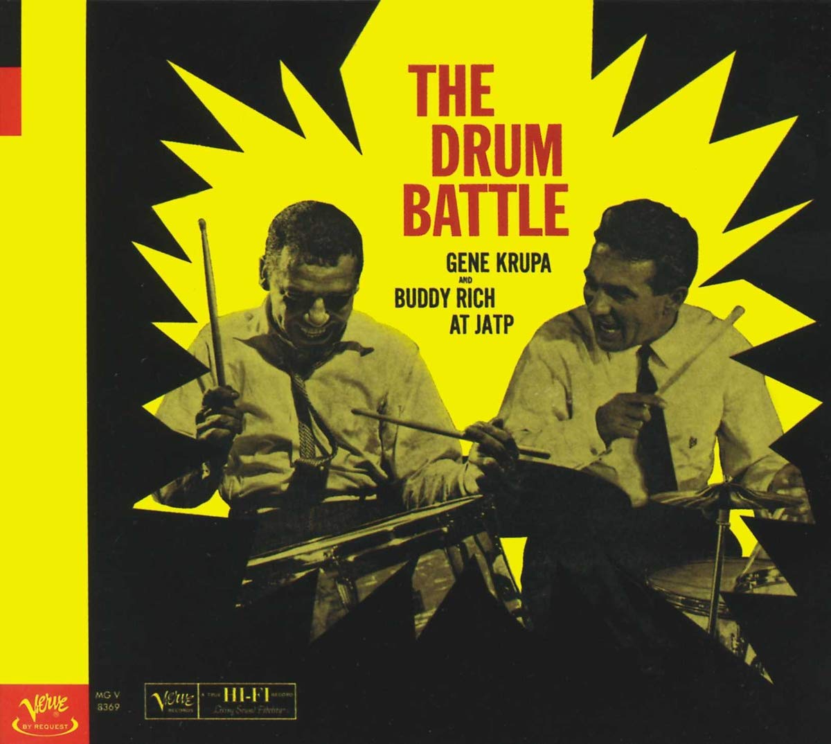 Drum Battle By Krupa Gene / Rich Buddy On Audio CD Album Black 2006