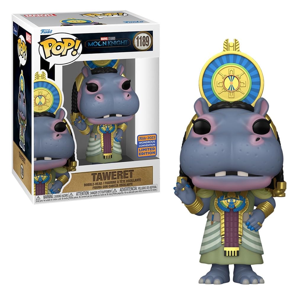 Image 0 of Funko Pop! 1189 Marvel Moon Knight Taweret Wondercon 2023 Exclusive Collectible