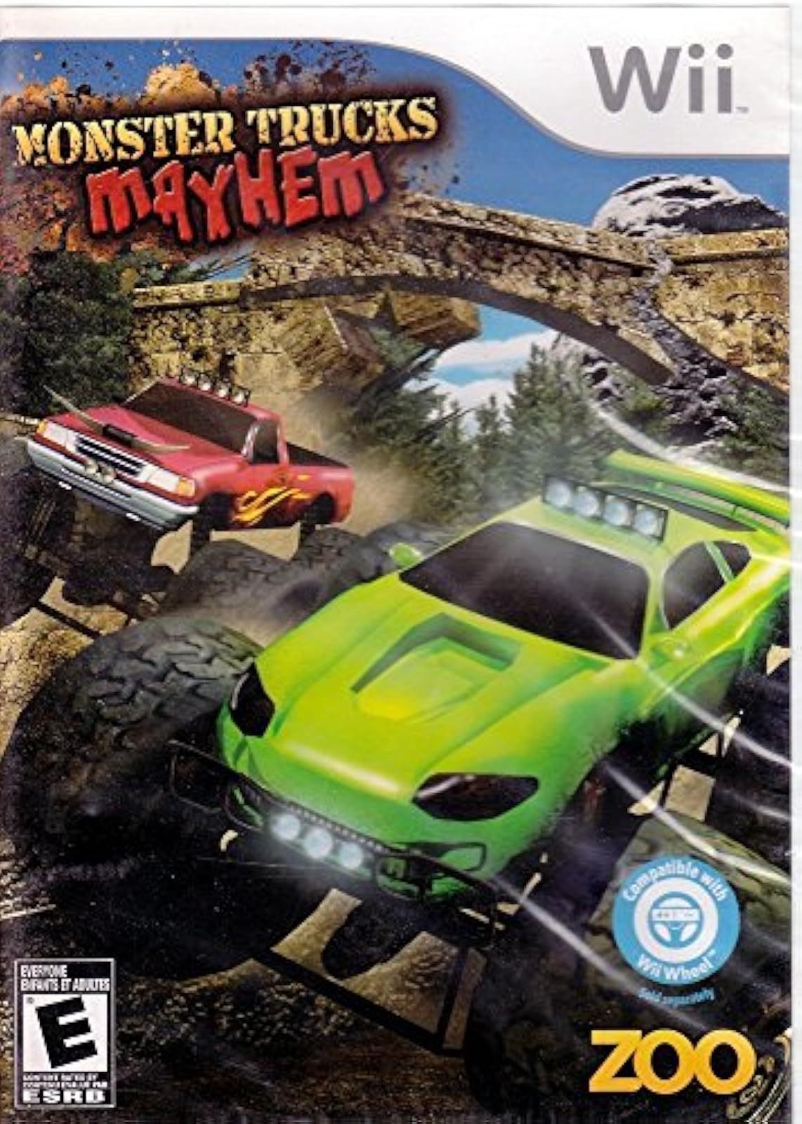 Image 0 of Monster Truck Mayhem For Wii And Wii U Racing