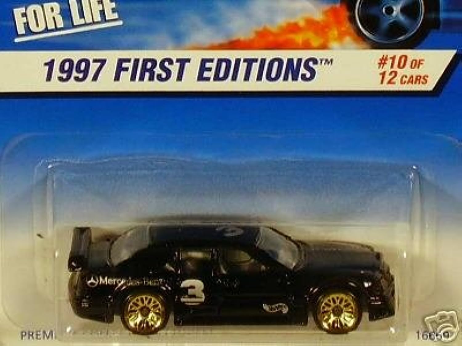 Image 0 of Hot Wheels Mattel 1997 First Editions 1:64 Scale Black Mercedes C
