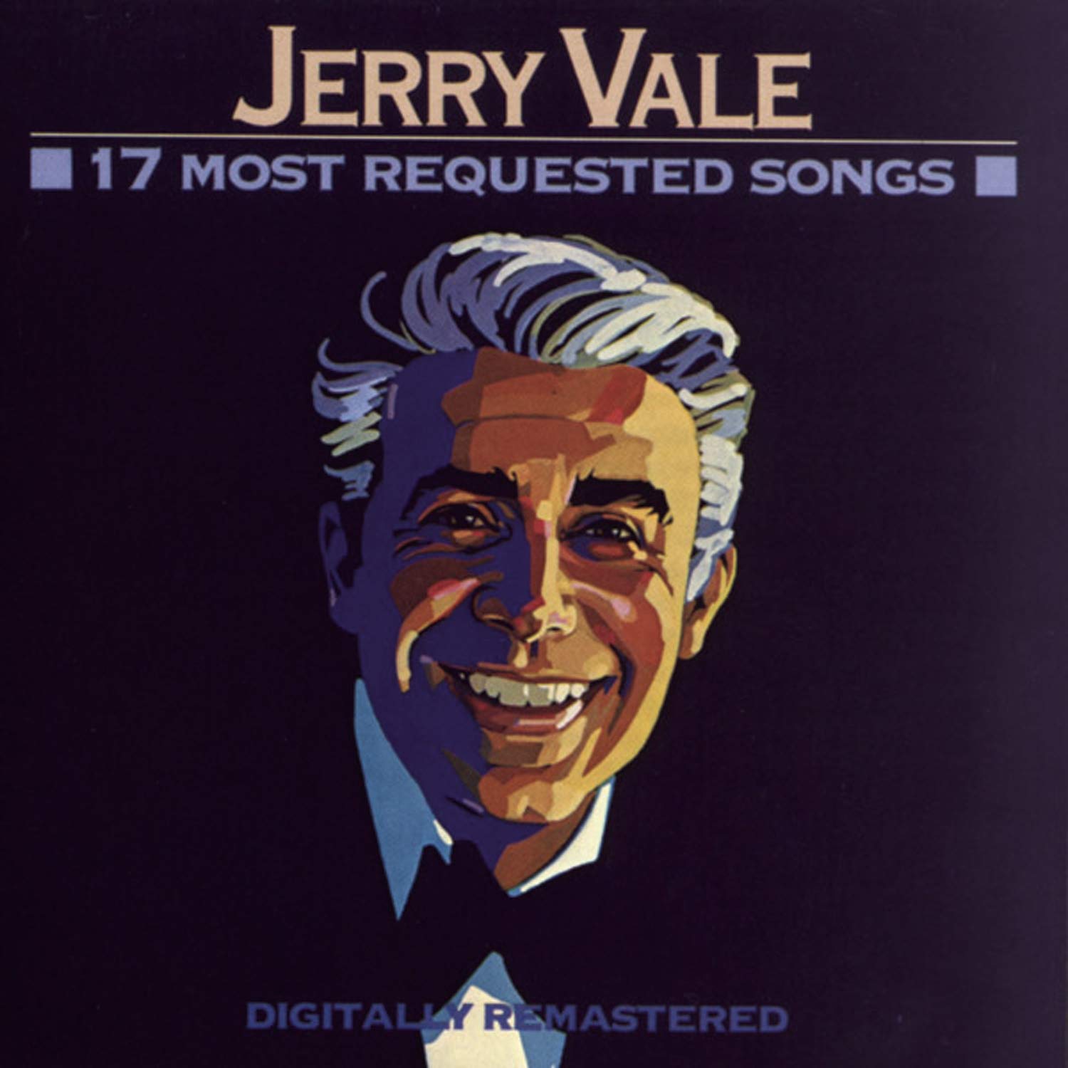 17 Most Requested Songs By Jerry Vale On Audio CD Album Black Pop 1990