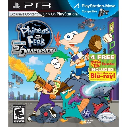 Image 0 of Phineas And Ferb: Across The 2nd Dimension For PlayStation 3 PS3