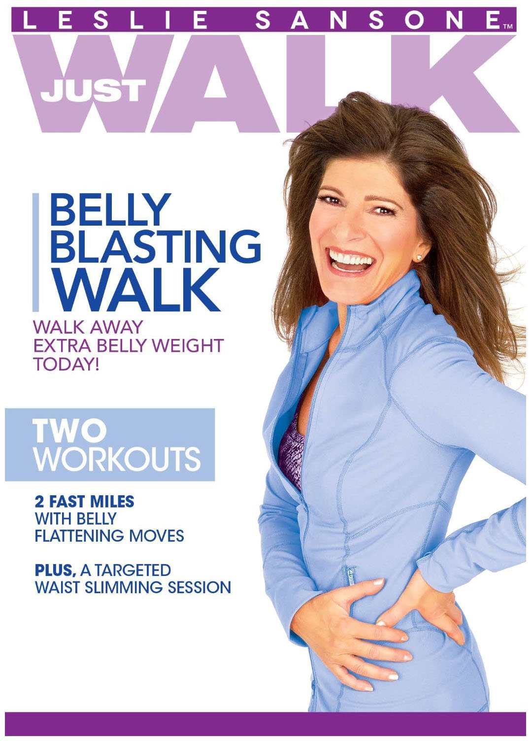 Image 0 of Leslie Sansone: Belly Blasting Walk On DVD Exercise TV Series
