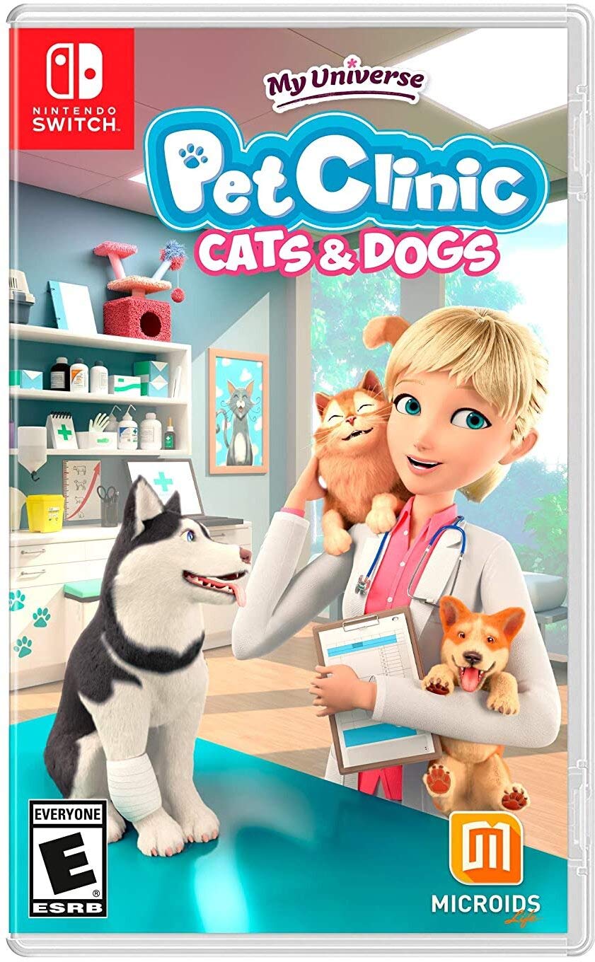 My Universe Pet Clinic: Cats And Dogs For Nintendo Switch Minigames