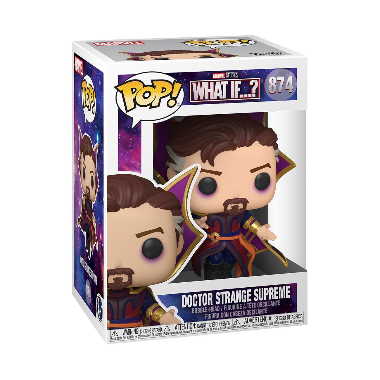 Funko Pop! 874 Marvel: What If? Doctor Strange Supreme Collectible