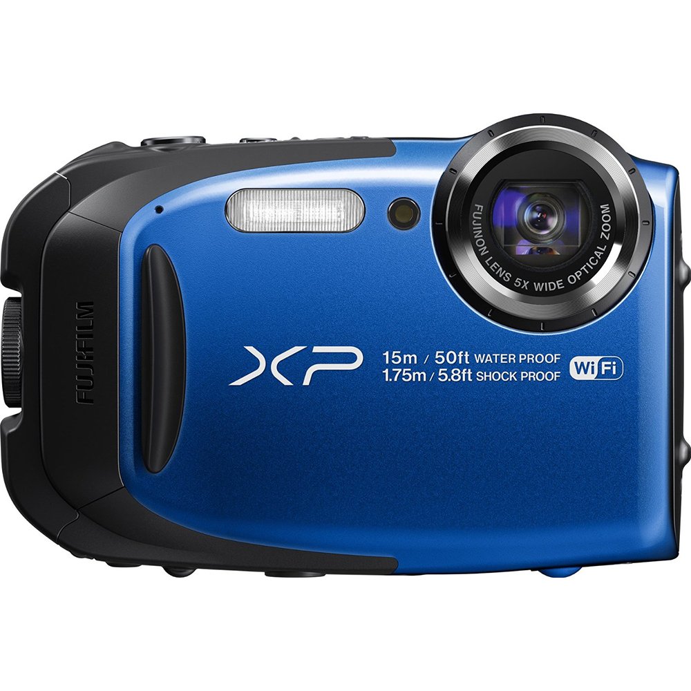 FujiFilm FinePix XP80 Waterproof Digital Camera With 2.7-Inch LCD Blue