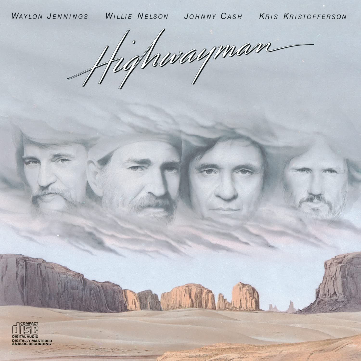 Highwayman Album By Johnny Cash / Willie Nelson / Kris Kristofferson /