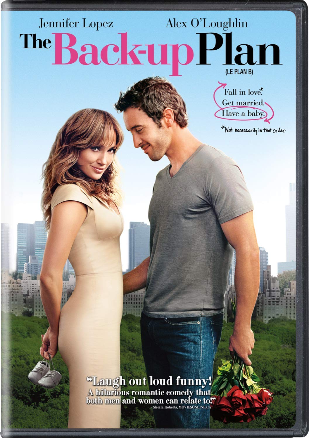 The Back-Up Plan On DVD With Jennifer Lopez Alex O'Loughlin